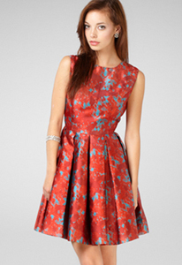 Fred Flare Wild Side Dress